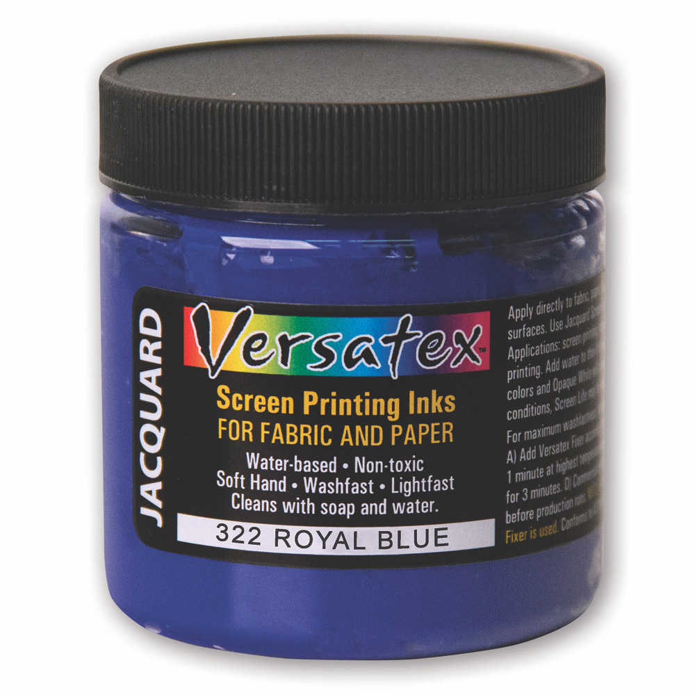Versatex Screen Ink 4oz Royal Blue