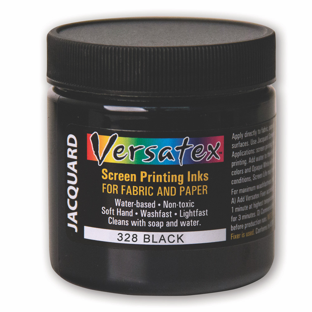 Versatex Screen Ink 4oz Black