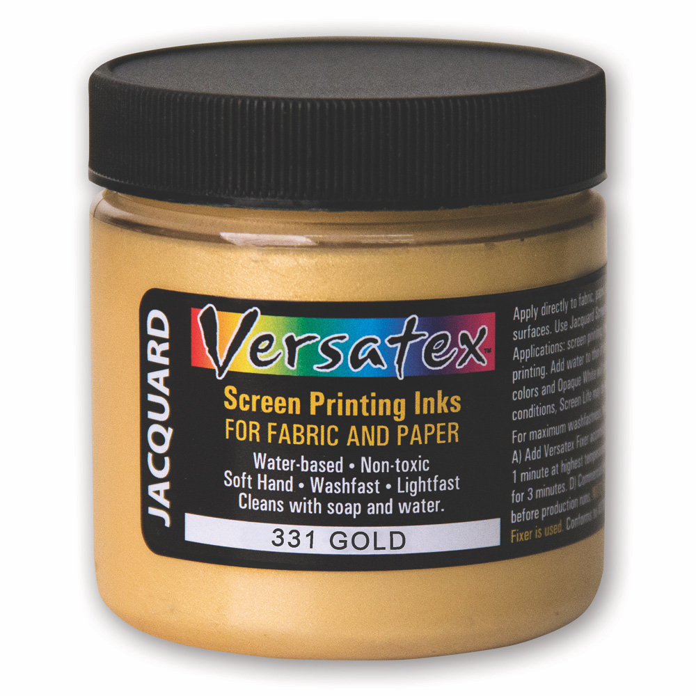 Versatex Screen Ink 4oz Gold