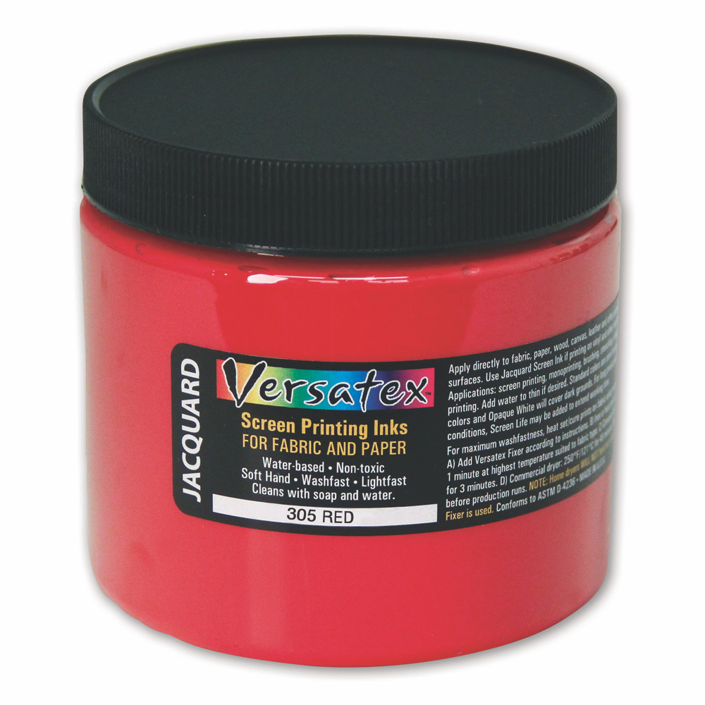 Versatex Screen Ink 16oz Red