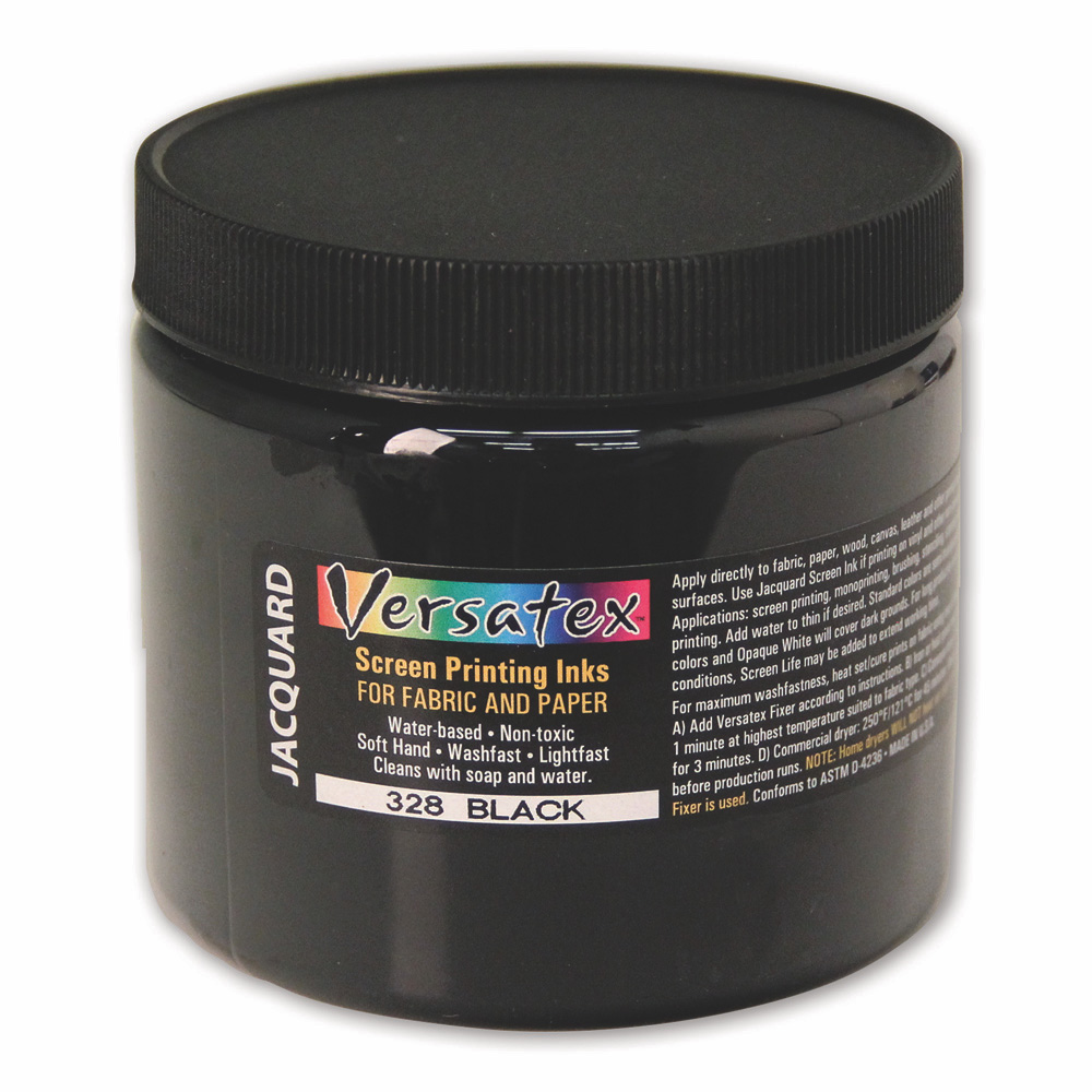 Versatex Screen Ink 16oz Black