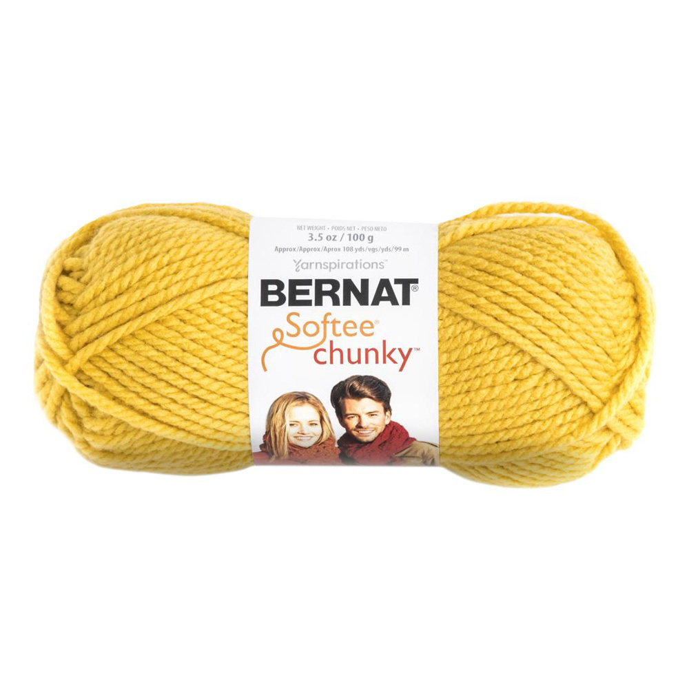 Bernat Softee Chunky Yarn Glowing Gold