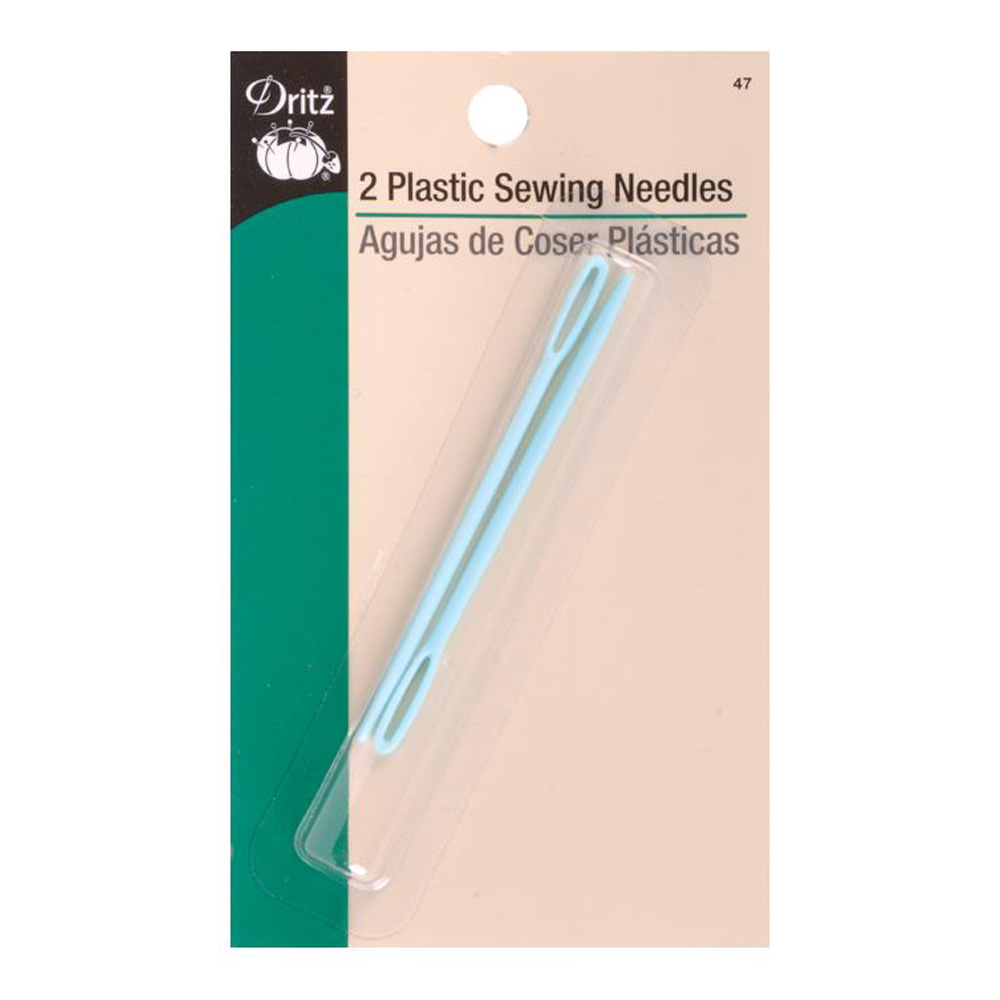 Dritz Plastic Sewing Needles 2/Pkg
