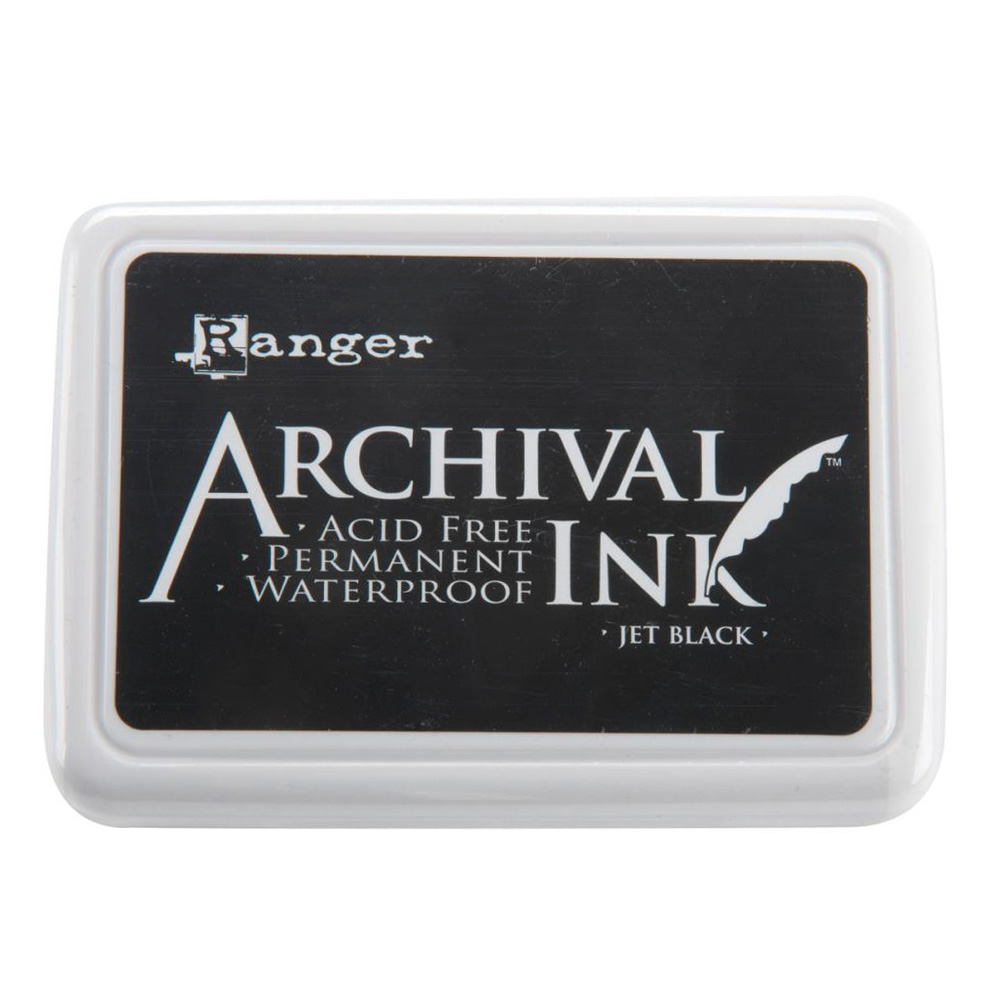 Ranger Archival Ink Pad Jet Black