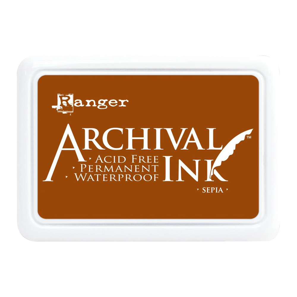 Ranger Archival Ink Pad Sepia