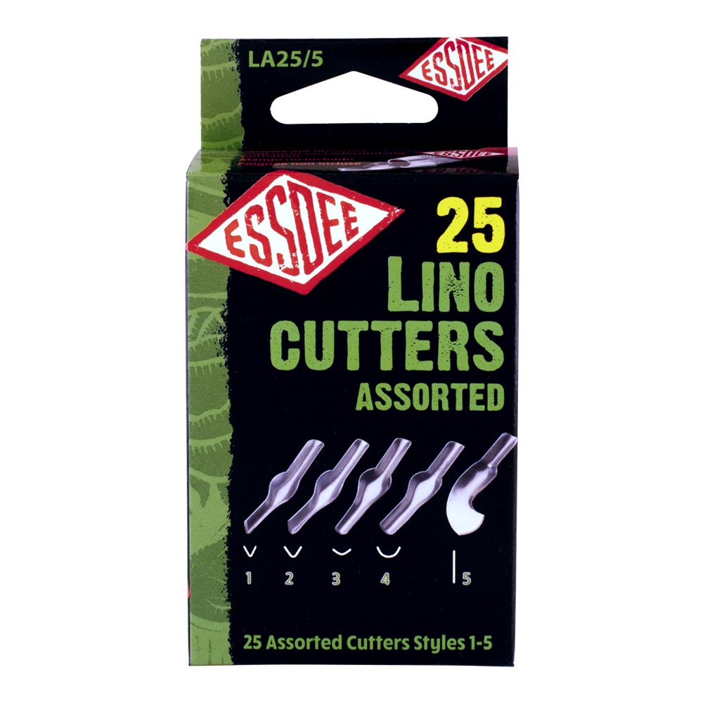 Essdee Lino Cutters Sizes 1-5 Box of 25