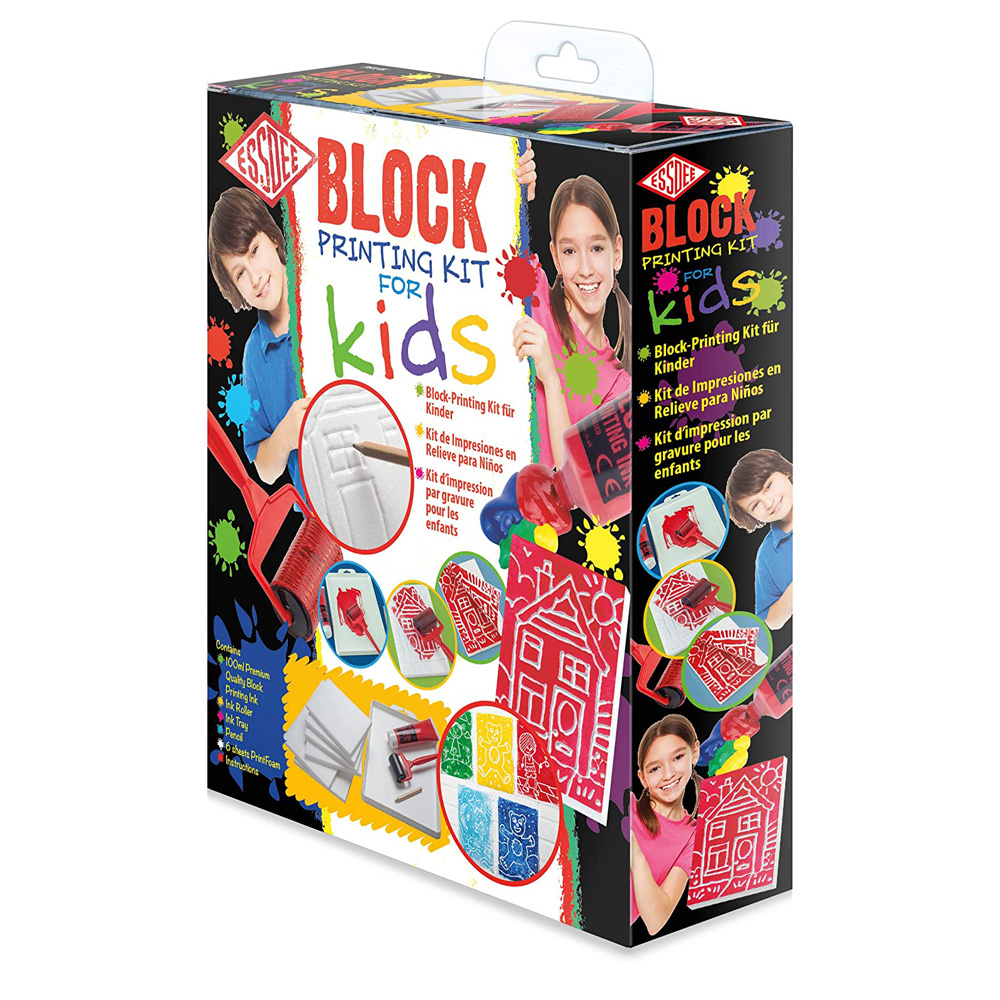 Essdee Block Printing Kit for Kids