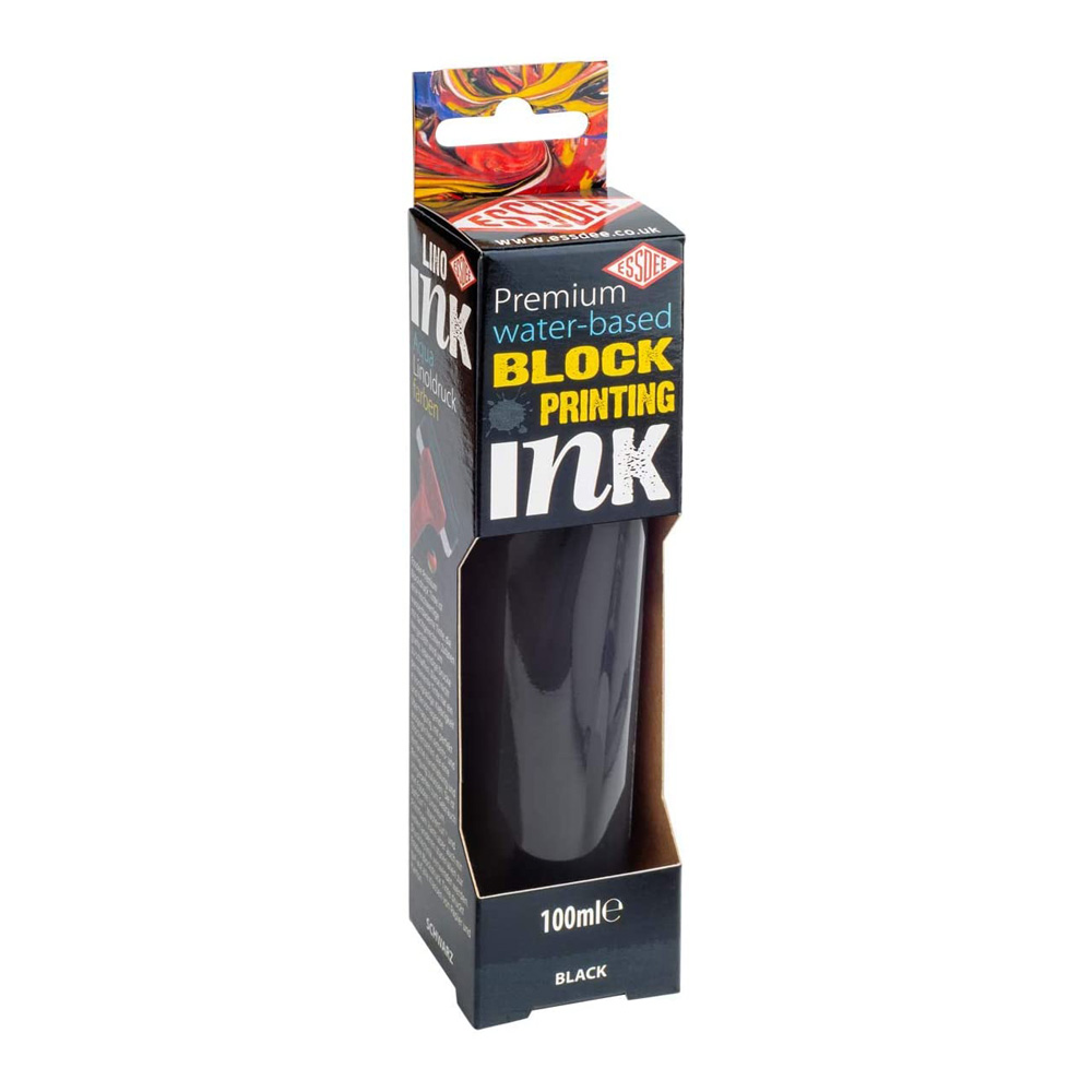 Essdee Block Printing Ink Black 100ml