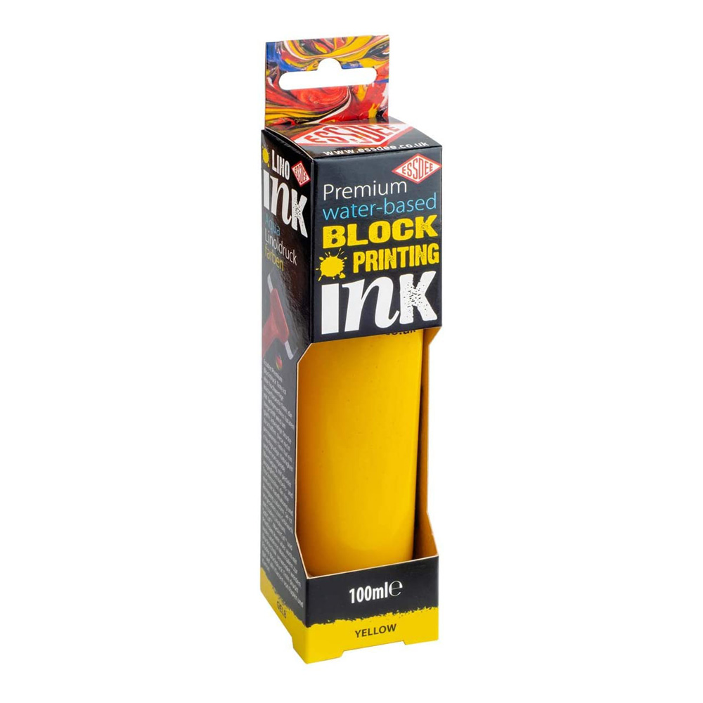 Essdee Block Printing Ink Yellow 100ml