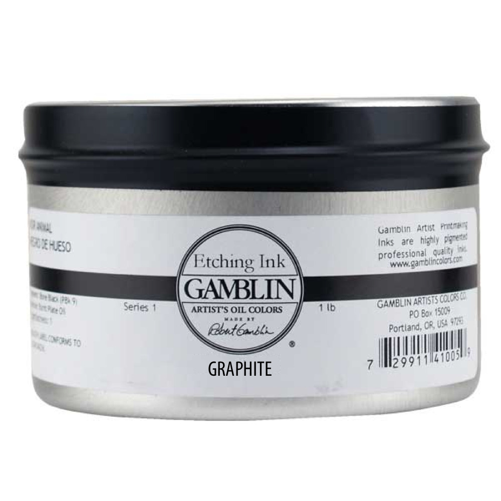 Gamblin Etching Ink Graphite 1 Lb