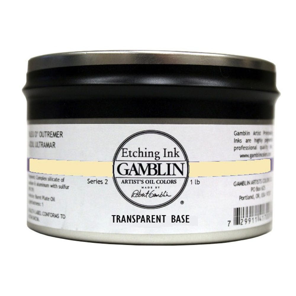 Gamblin Etching Ink Transparent Base 1 Lb