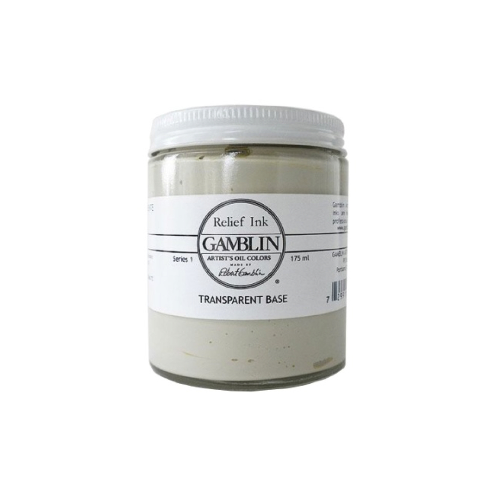 Gamblin Relief Ink Transparent Base 175Ml