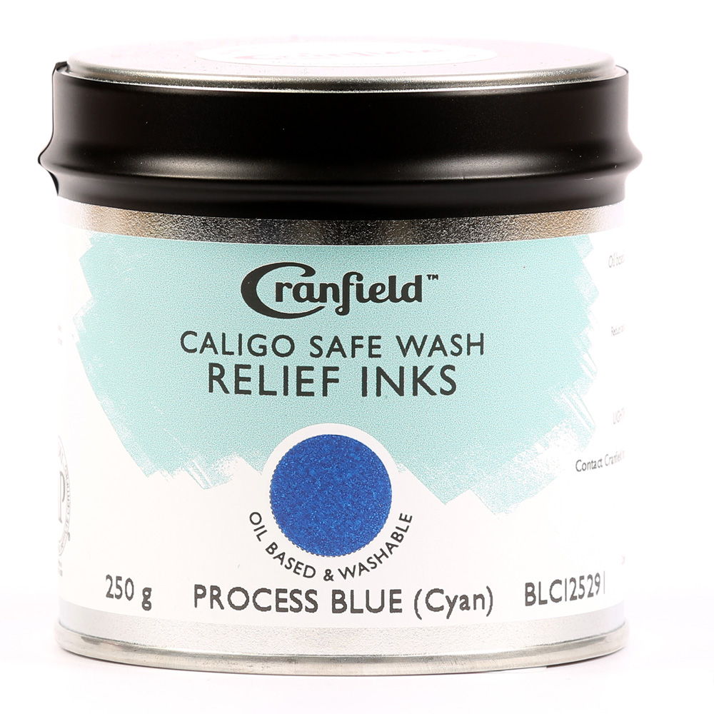 Cranfield Caligo Relief Ink 250gm Process Blu