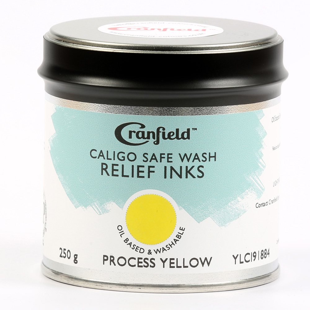 Cranfield Caligo Relief Ink 250gm Process Yel