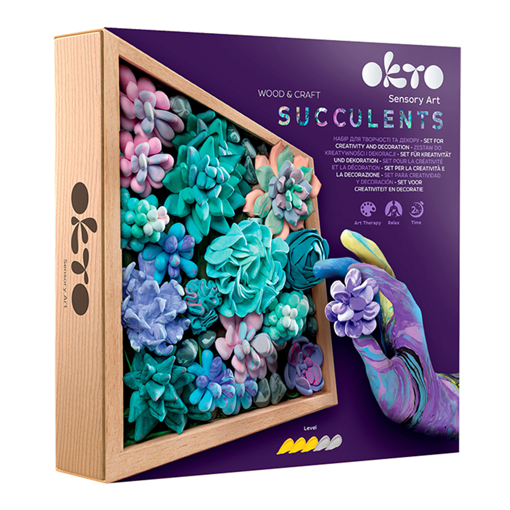 OKTO Sensory Art 3D Clay Kit Tenderness