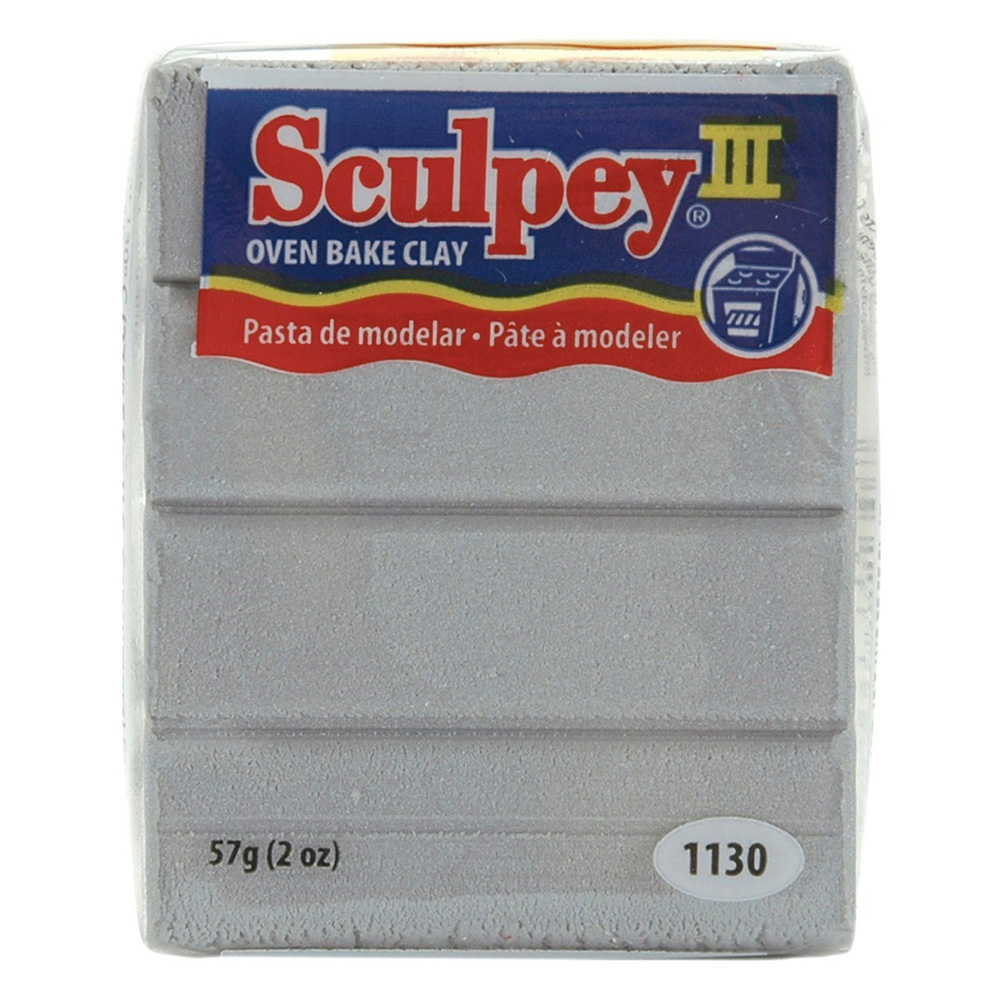 Sculpey III Silver 1130