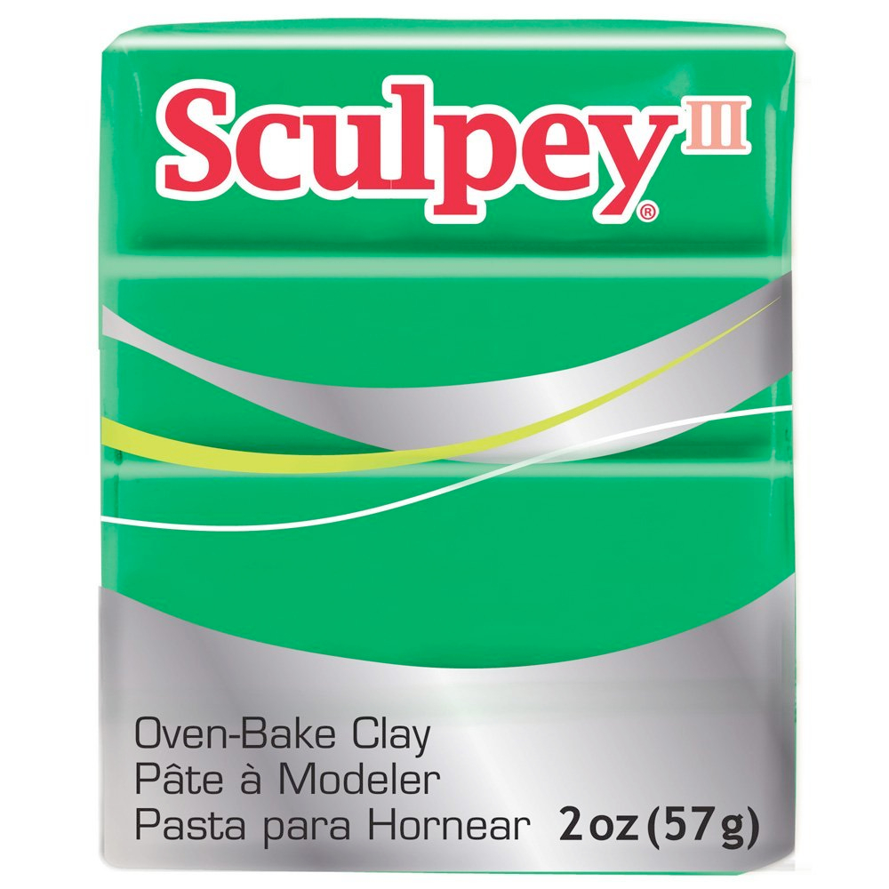 Sculpey III Emerald 323