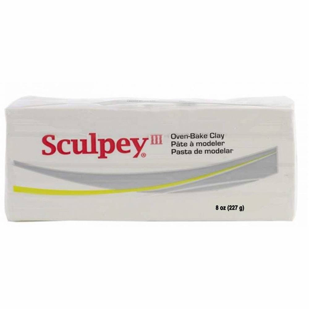 Sculpey III White 8oz