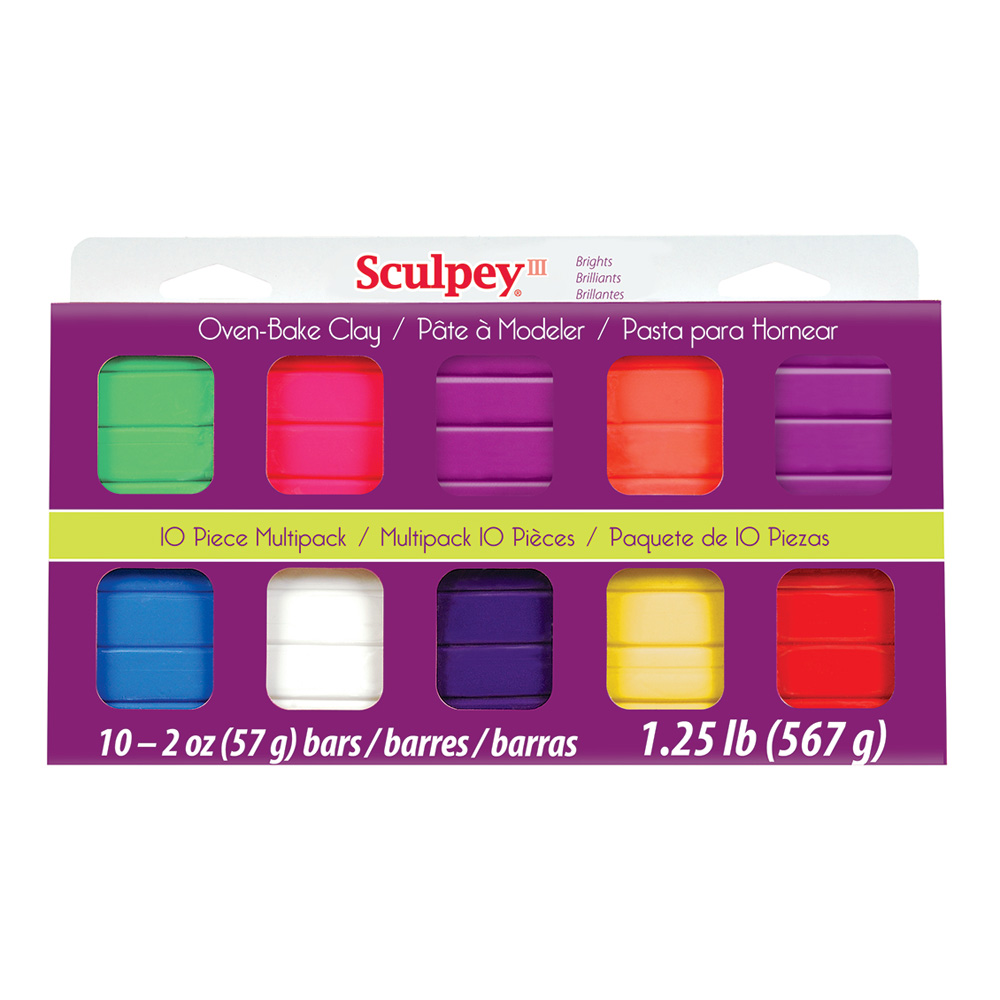 Sculpey III Multipack Bright Colors