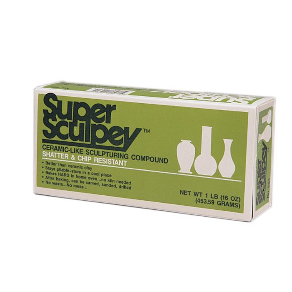 Super Sculpey, 1lb Beige at New River Art & Fiber