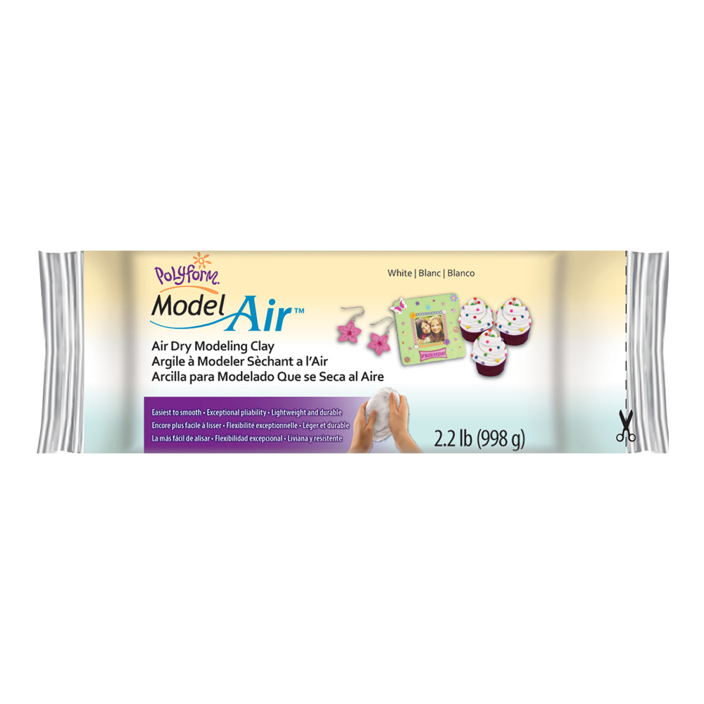 Sculpey Air Dry Clay White 2.2lb