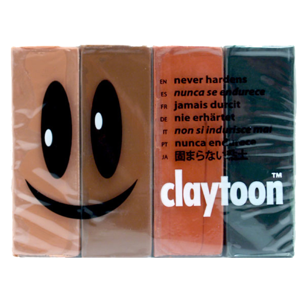 Claytoon Modeling Clay 1lb Primary Set