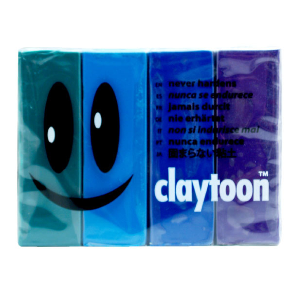 Claytoon Set Cool Colors 18158