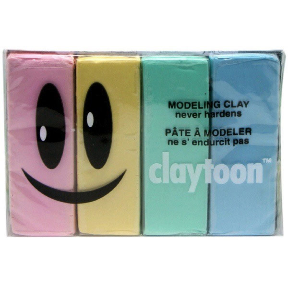 Claytoon Set Sweetheart Pastel Colors