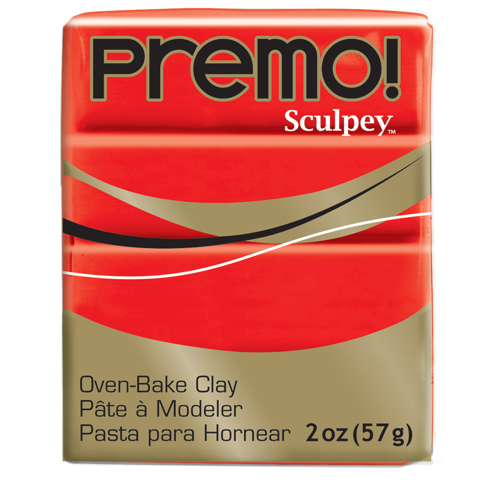 Premo Sculpey 2 Oz Cadmium Red 5382