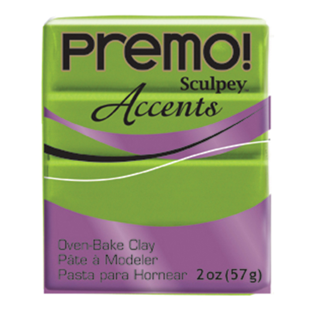 Premo Sculpey 2 Oz Bright Green Pearl 5035