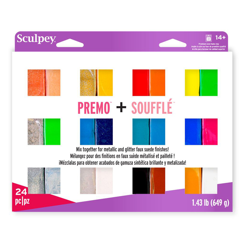 Sculpey Premo & Souffle Multipack 24pc