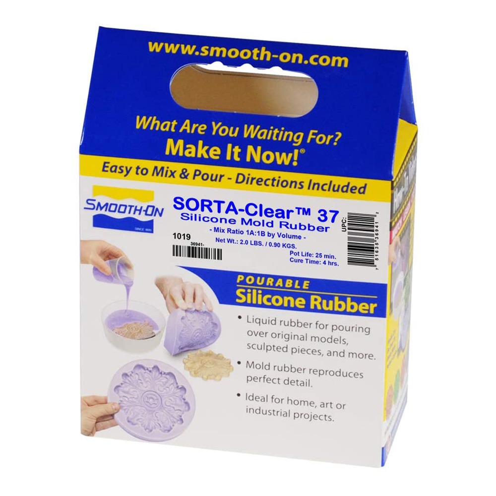 Smooth-On SORTA-Clear 37 Silicone Rubber
