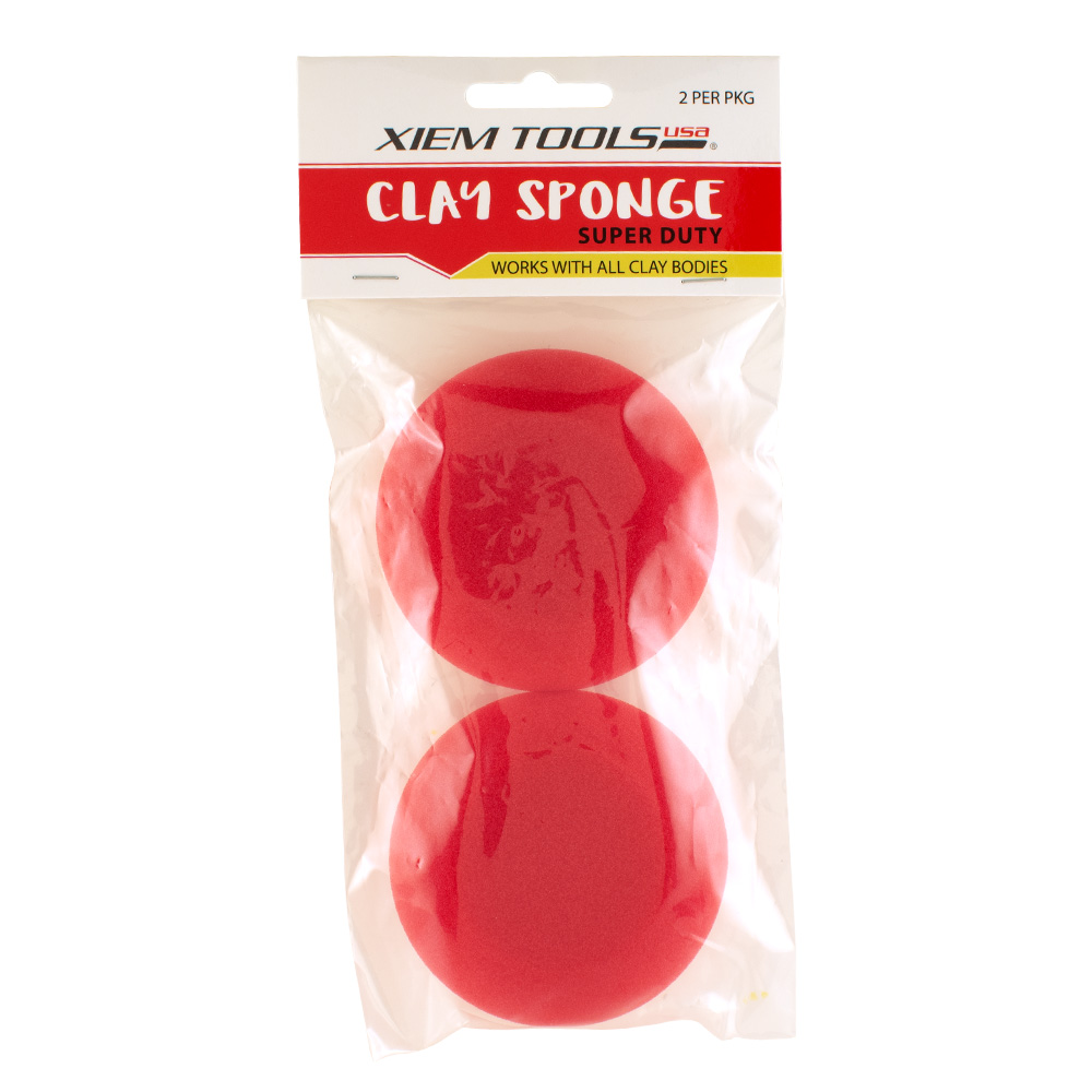 Xiem Clay Sponge for all Clays 2-pack