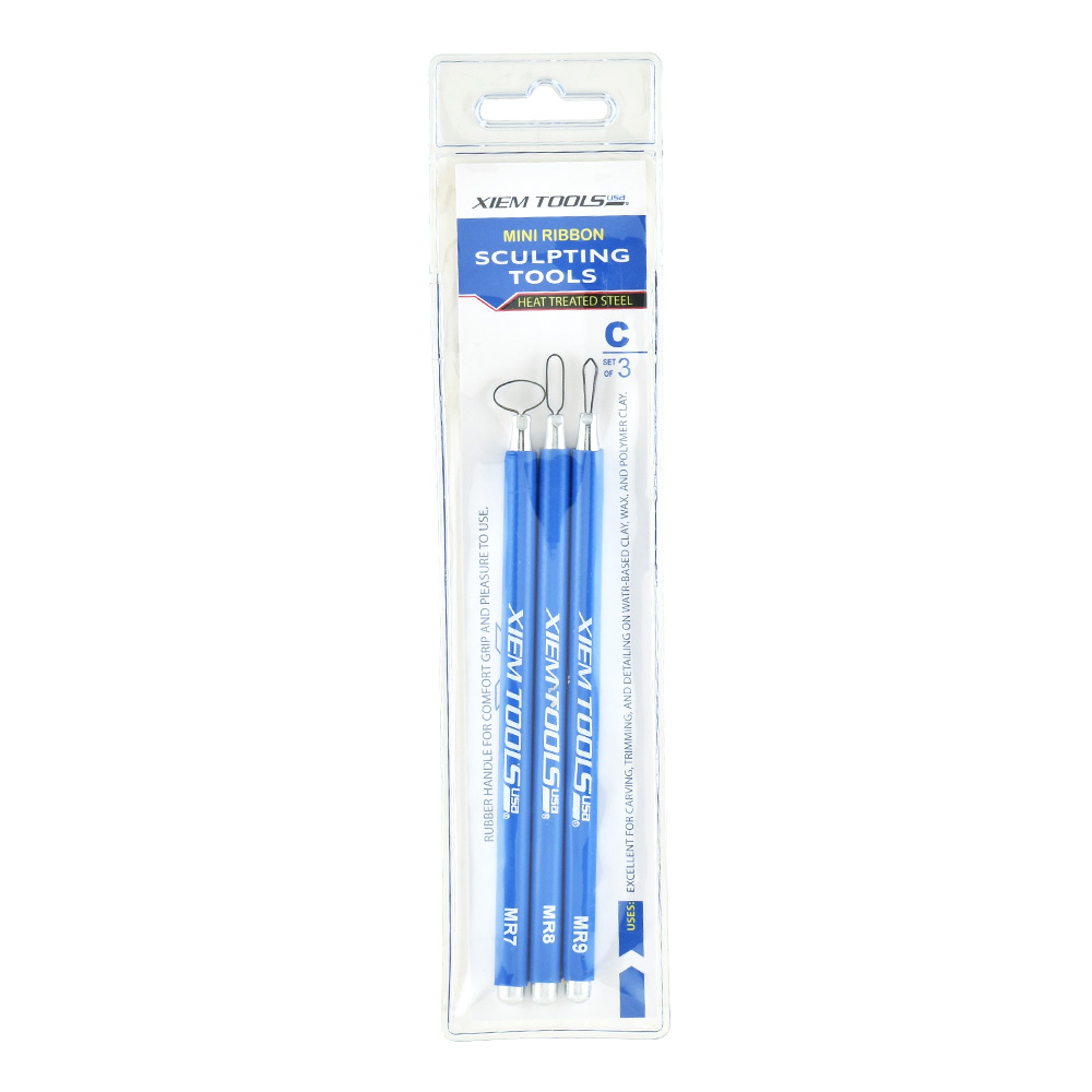 Xiem Mini Ribbon Sculpting Tool C Set of 3