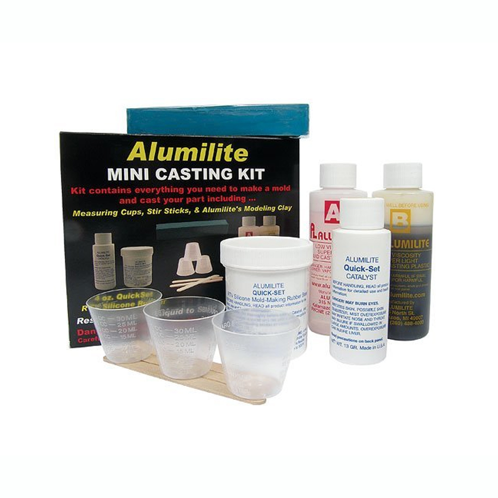 Alumilite White Casting Resin - 1 Gallon (8lb) Kit