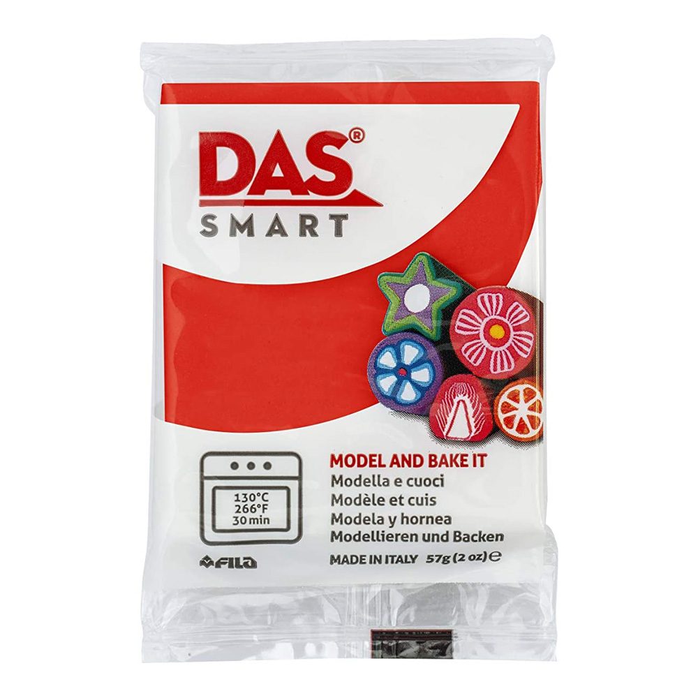 DAS Smart Clay 2oz Carmine Red