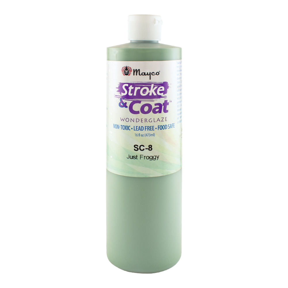 Mayco Stroke & Coat Glaze Pint Just Froggy