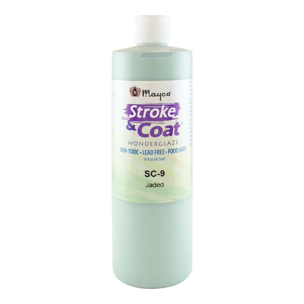 Mayco Stroke & Coat Glaze Pint Jaded