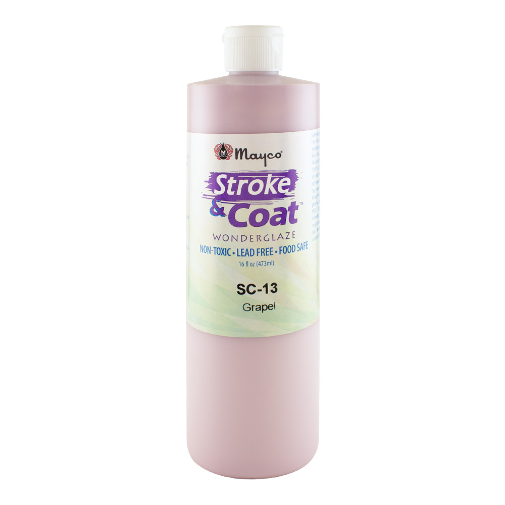 Mayco Stroke & Coat Glaze Pint Grapel