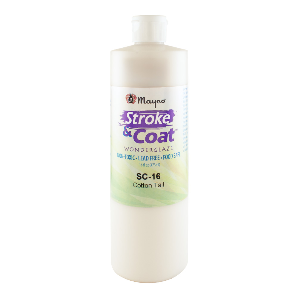 Mayco Stroke & Coat Glaze Pint Cotton Tail