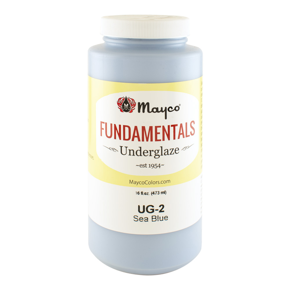 Mayco Fundamentals Underglaze Pint Sea Blue