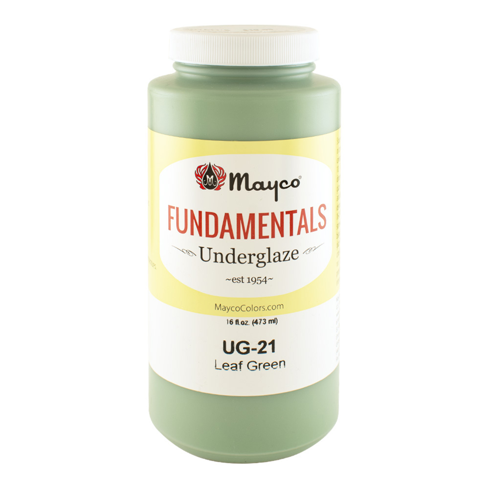 Mayco Fundamentals Underglaze Pint Leaf Green