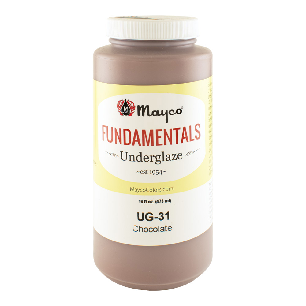 Mayco Fundamentals Underglaze Pint Chocolate