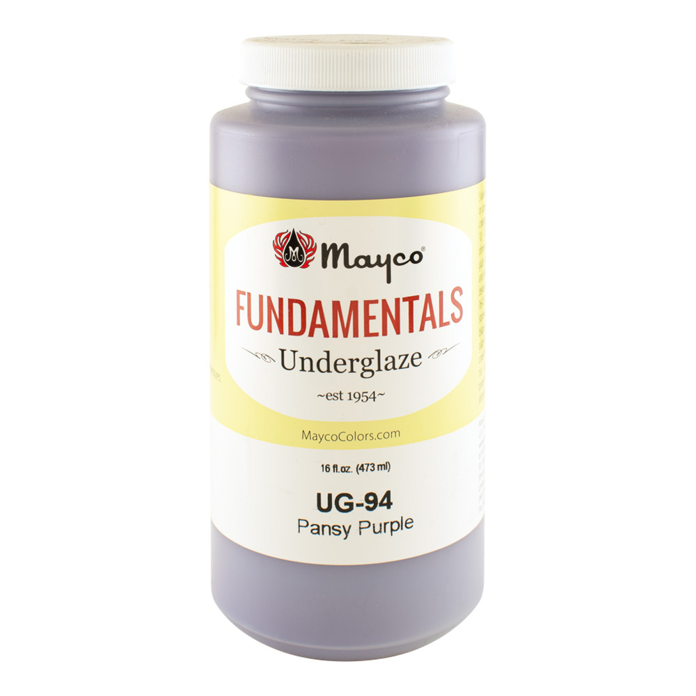 Mayco Fundamentals Underglaze Pint Pansy Purp