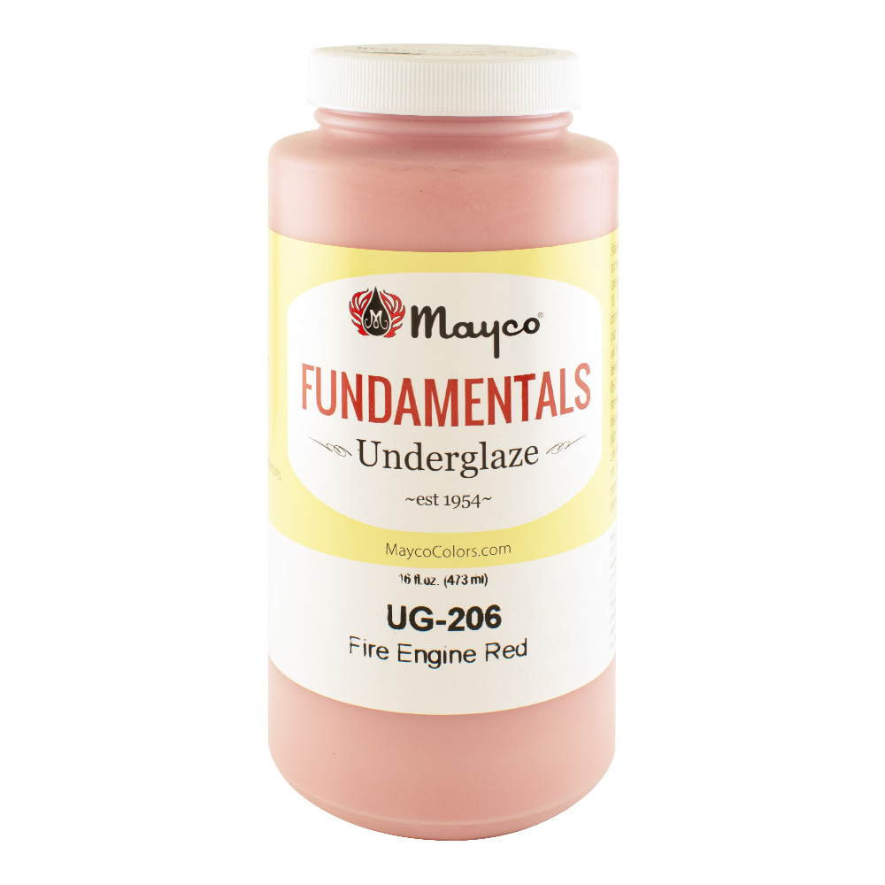 Mayco Fundamentals Underglaze Pint Fire Engin