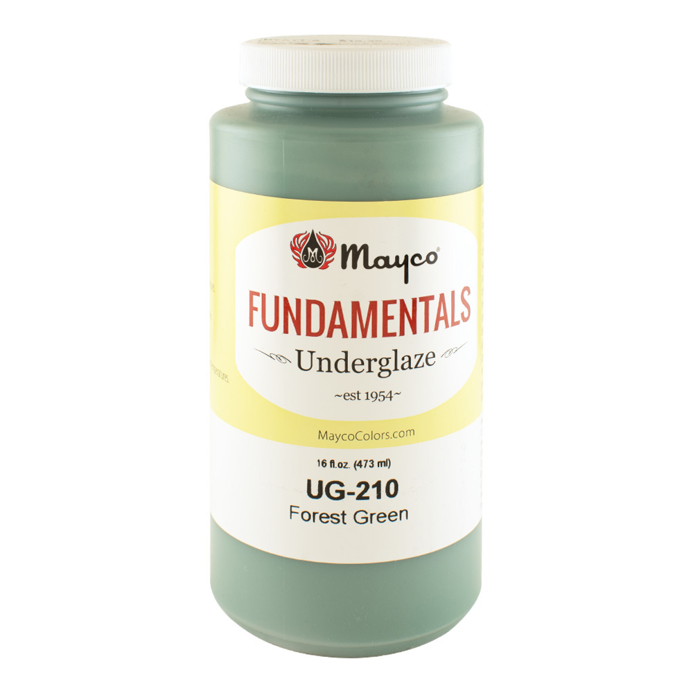 Mayco Fundamentals Underglaze Pint Forest Grn