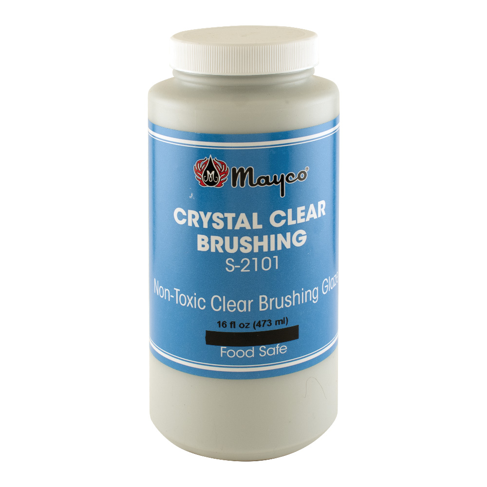 Mayco Crystal Clear Brushing Glaze Pint