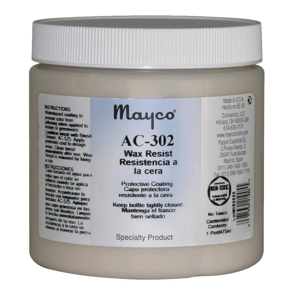 Mayco Wax Resist AC-302P Pint Bottle