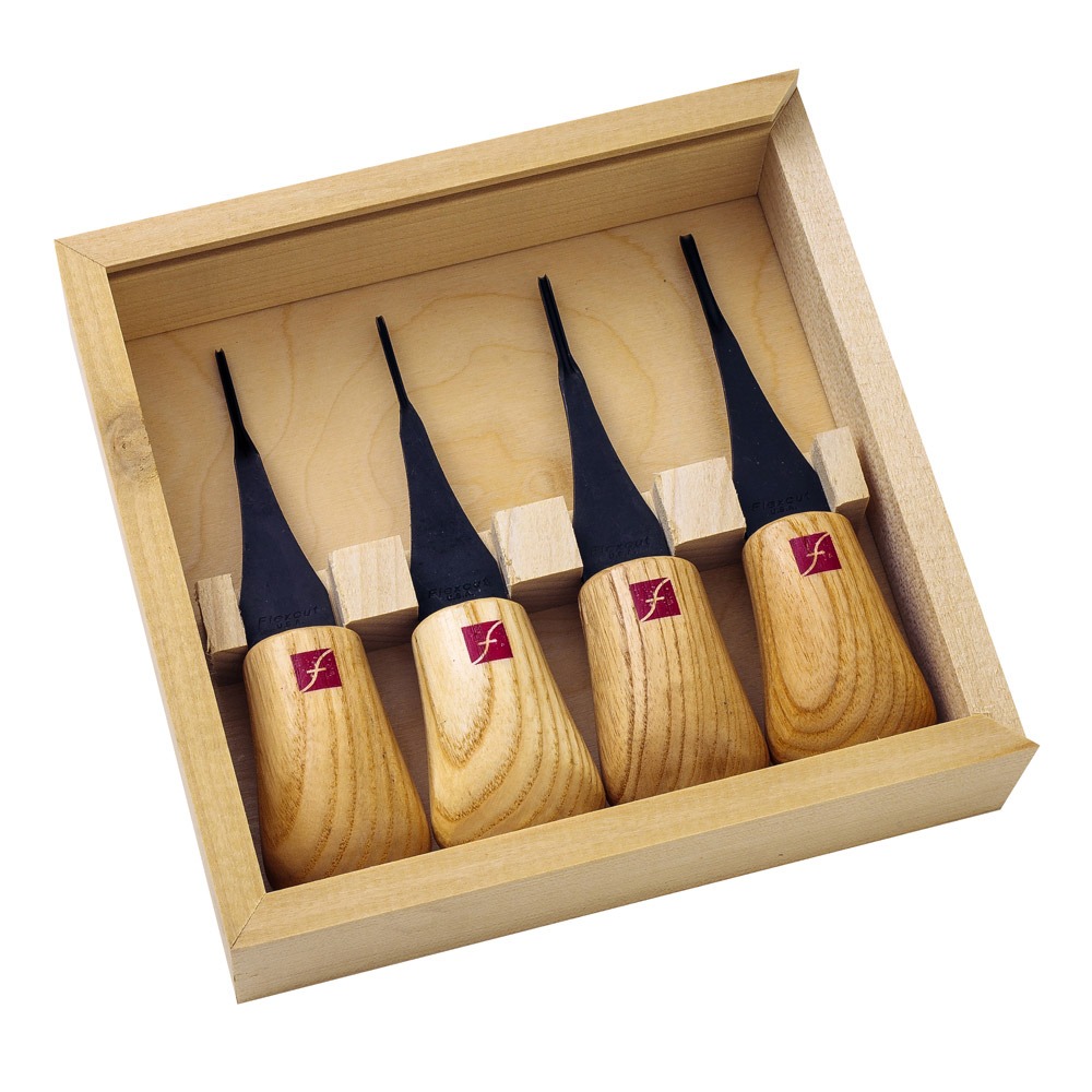 Flexcut 4-Piece Micro Palm Craving Set