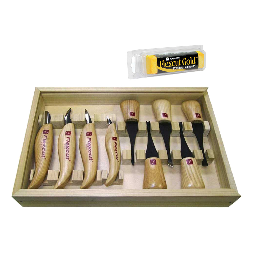 Deluxe Palm & Knife Set w Compound